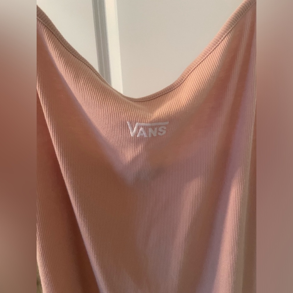 Mini vans dress baby pink large